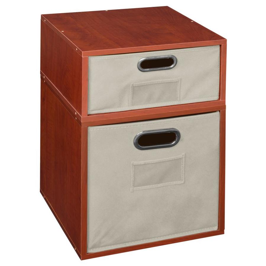 Niche 4Pack Cubo 13in W x 19.5in H x 13in D Cherry/Natural Wood