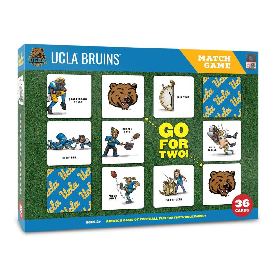 Sportula NCAA UCLA Bruins Licensed Memory Match Game in the Board Games