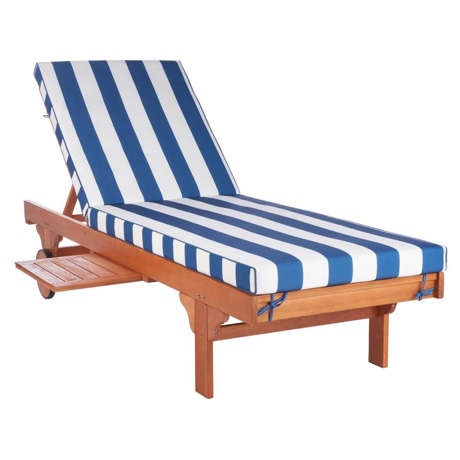 Safavieh Newport Natural Wood Frame Stationary Chaise Lounge Chair(s