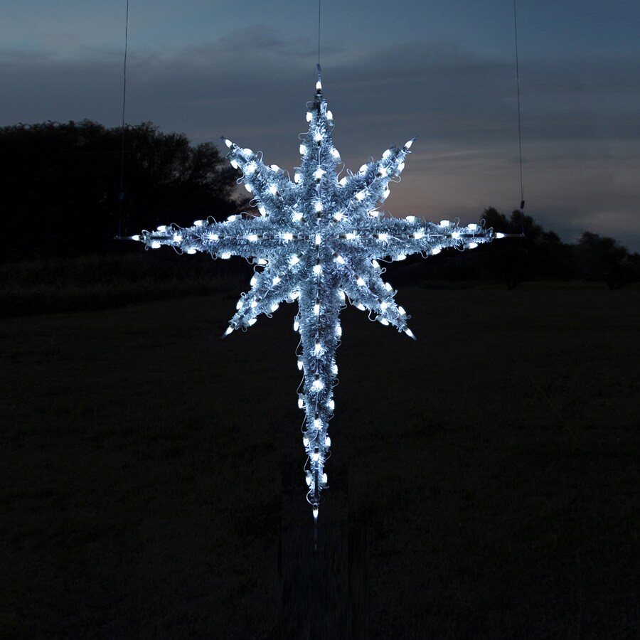 Holiday Lighting Specialists 6.83ft Moravian Star Outdoor Christmas