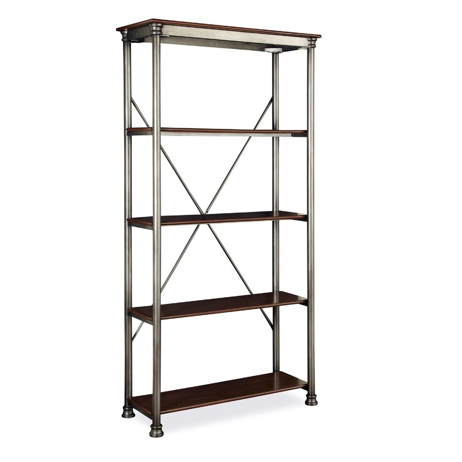 Home Styles 76in H x 38in W x 16in D Steel Freestanding Shelving