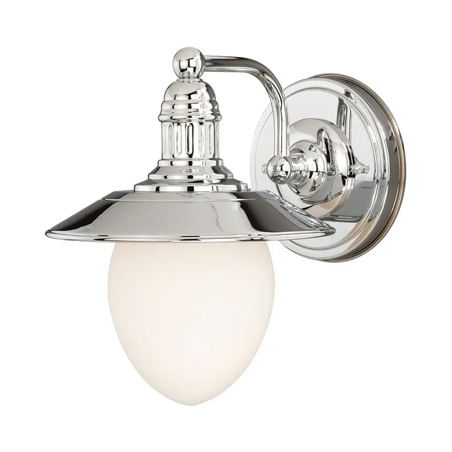 Shop Cascadia Marina Bay Polished Nickel Bathroom Vanity Light at