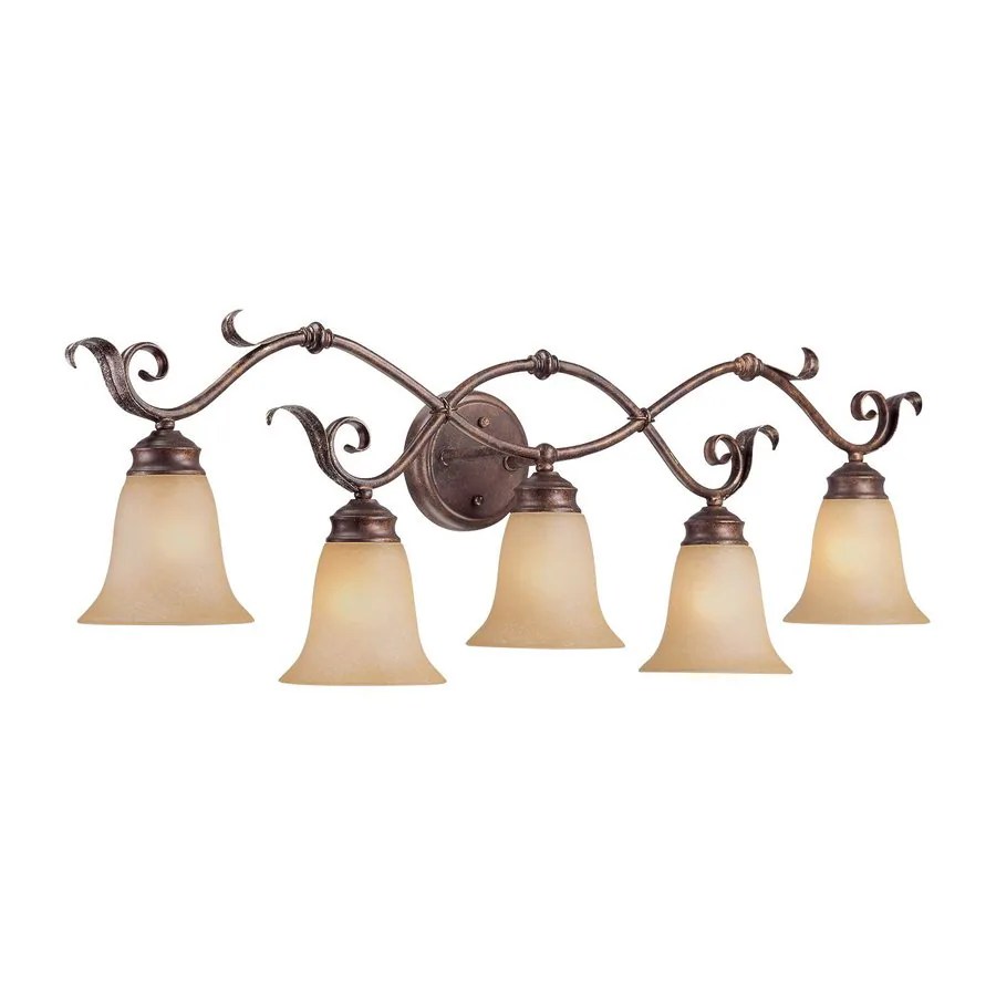 Shop Millennium Lighting 5Light 38in Burled bronze