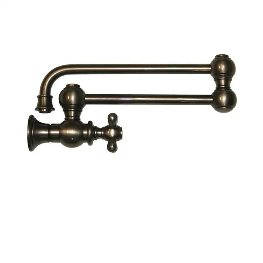 Whitehaus Collection Vintage III Pewter 1Handle Wall Mount Pot Filler