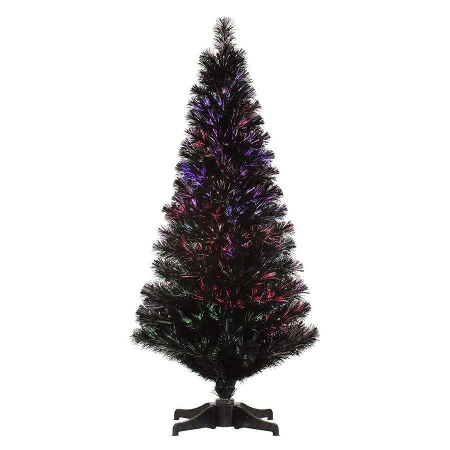 Artificial Black Christmas Trees Black Christmas Tree With Colored Lights White Christmas 2021