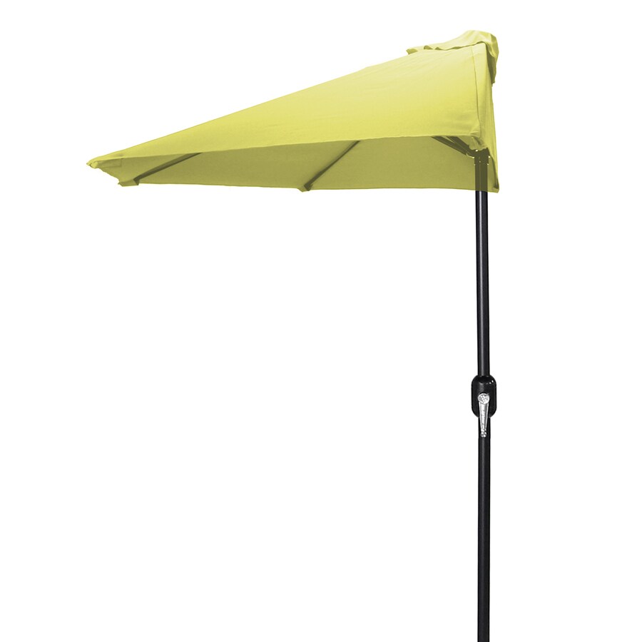 Jordan Manufacturing Canary Yellow Market 4ft Patio Umbrella with