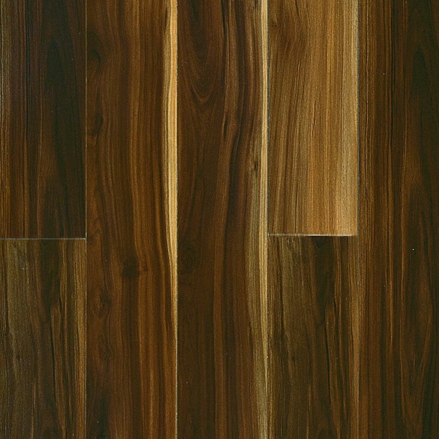 Shop Pergo MAX 5in W x 3.97ft L Visconti Walnut Wood Plank Laminate