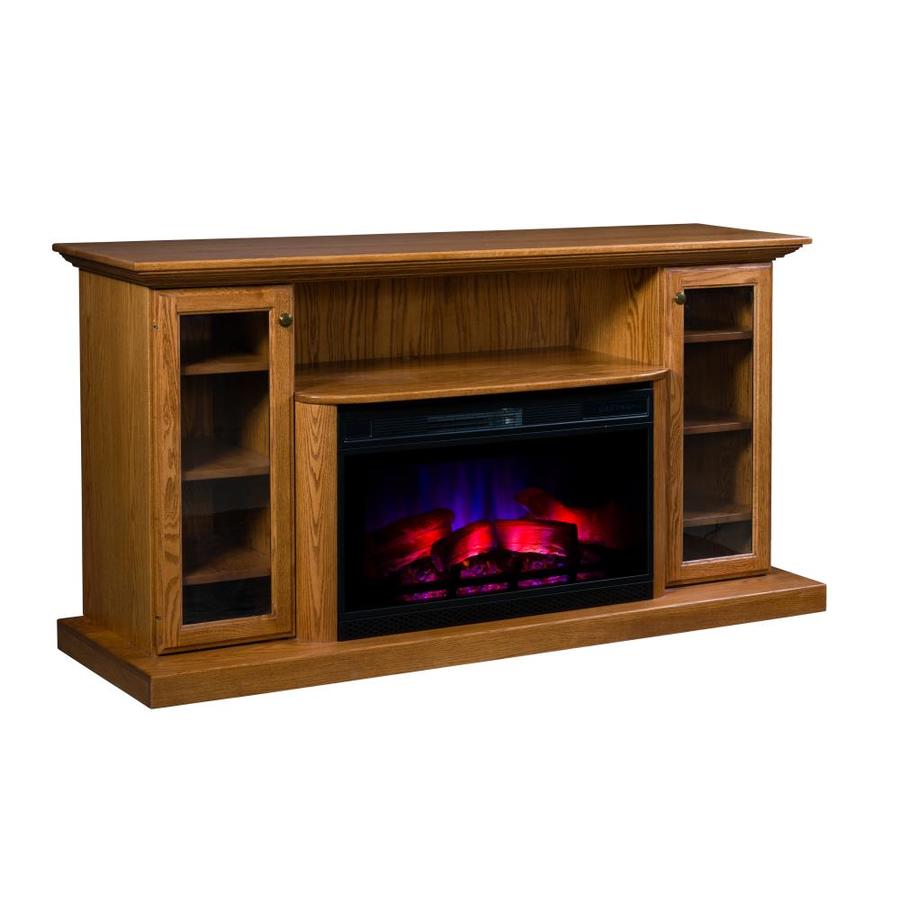 Dark Cherry Wood Electric Fireplace Fireplace Ideas