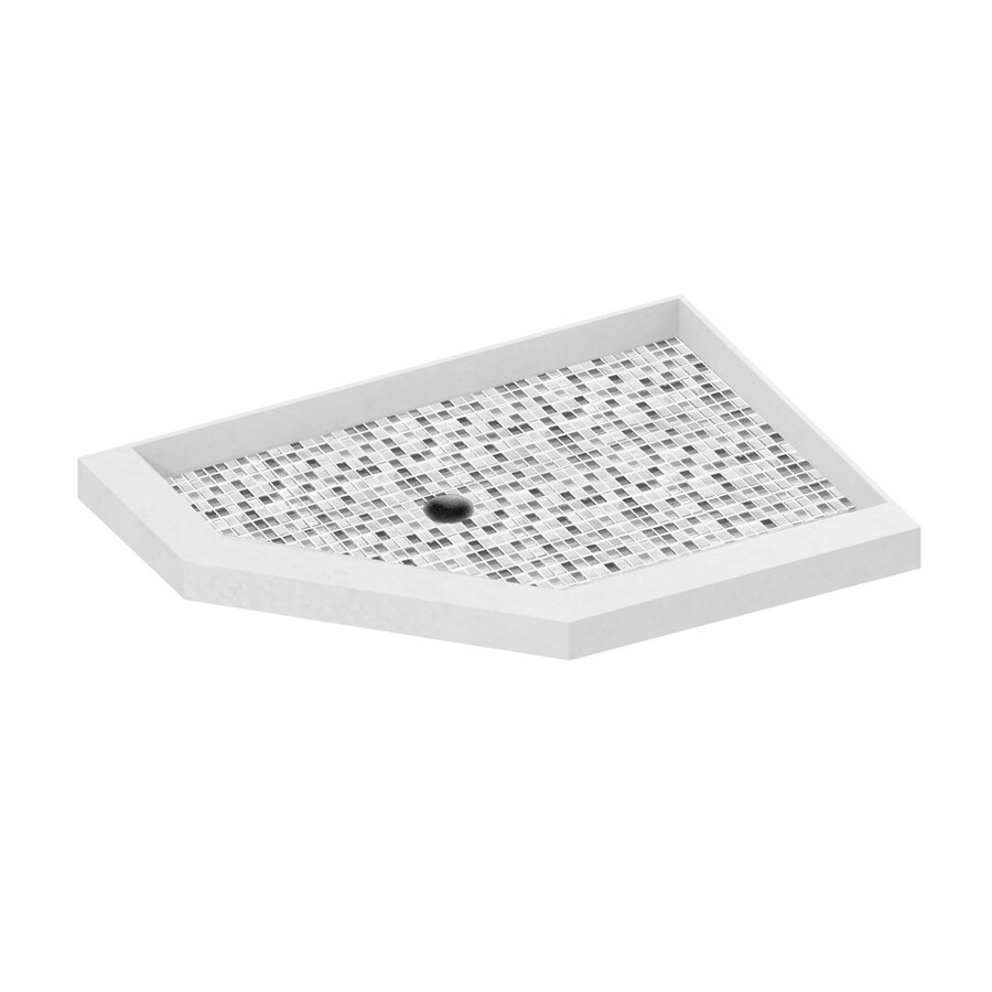 Shop American Bath Factory 42in L x 36in W Laguna Molded Stone Neo