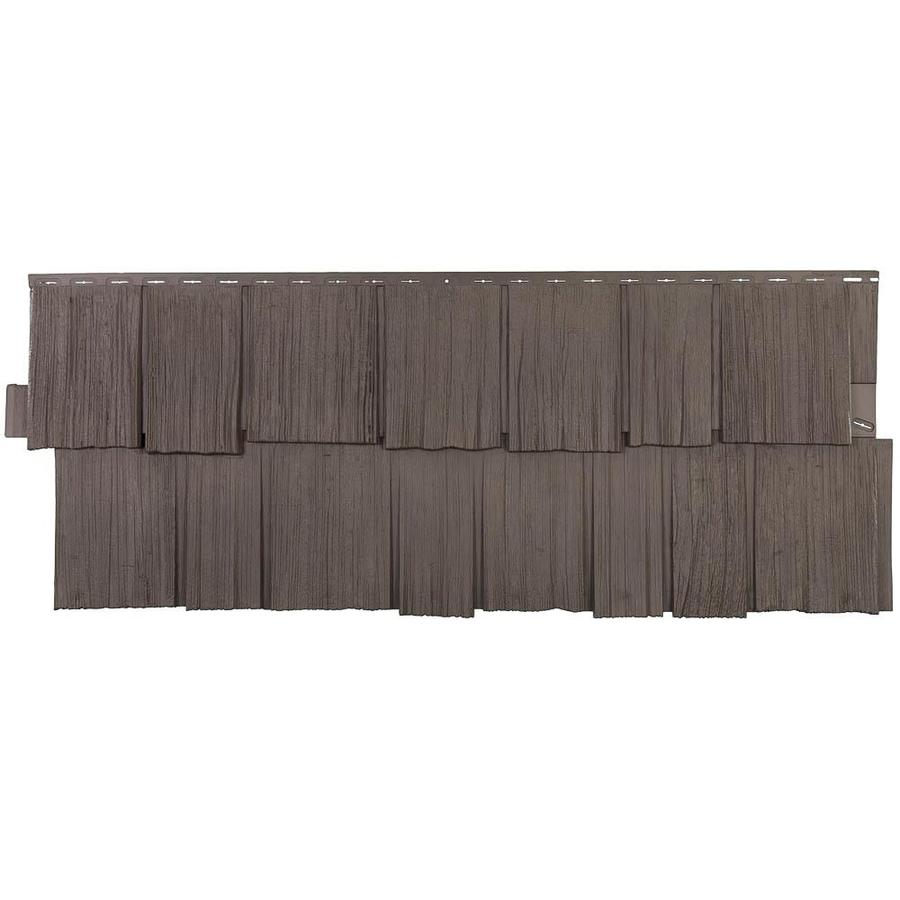 Novik NovikShake HS 9Pack Vinyl Siding Panel Handsplit Shake Cedar