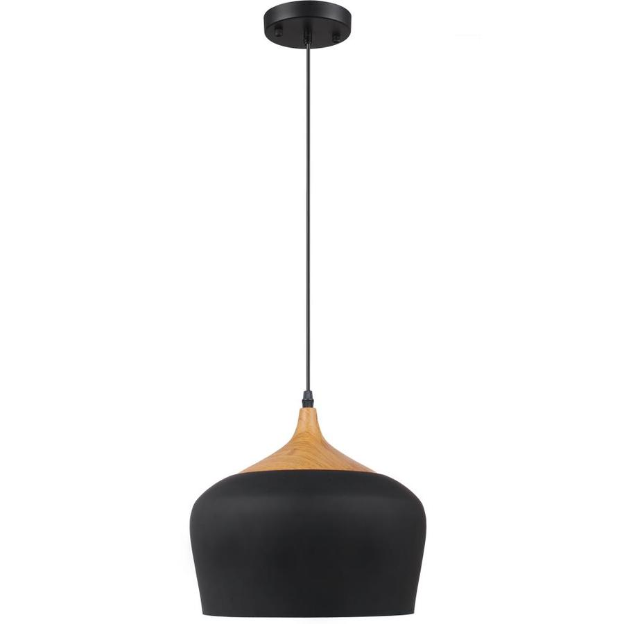 BELDI Urbania Black Industrial Dome Pendant Light in the Pendant