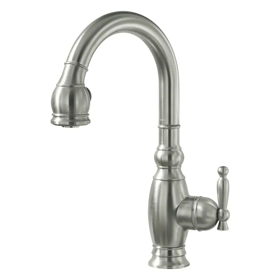 KOHLER Vinnata Vibrant Stainless 1Handle Deck Mount Pull