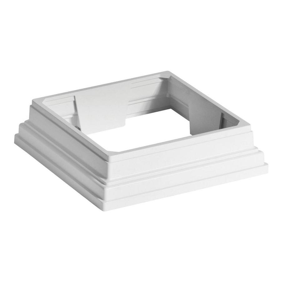 Shop Trex Transcend Classic White Composite Deck Post Skirt at