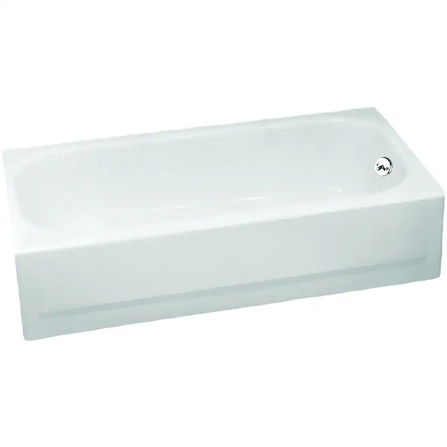 Briggs Pendant 60in White Porcelain Enameled Steel Rectangular Right