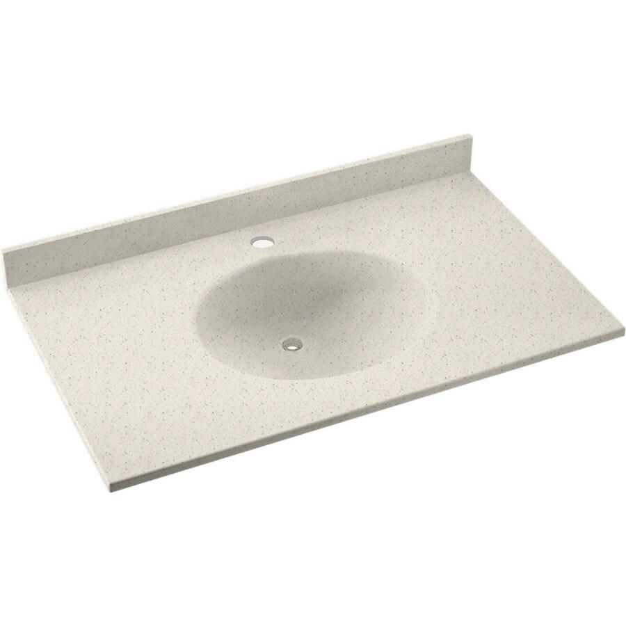 Swanstone Ellipse Tahiti Matrix Solid Surface Integral Single Sink