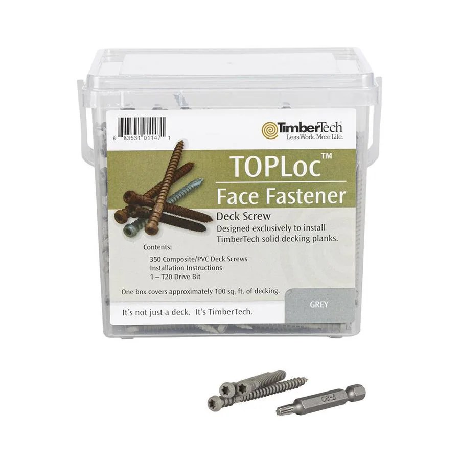 TimberTech Toploc 8 x 21/2in Deck Screws (350Count) at