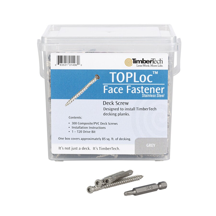 TimberTech 12 Stainless Steel Deck Screws (300Count) at