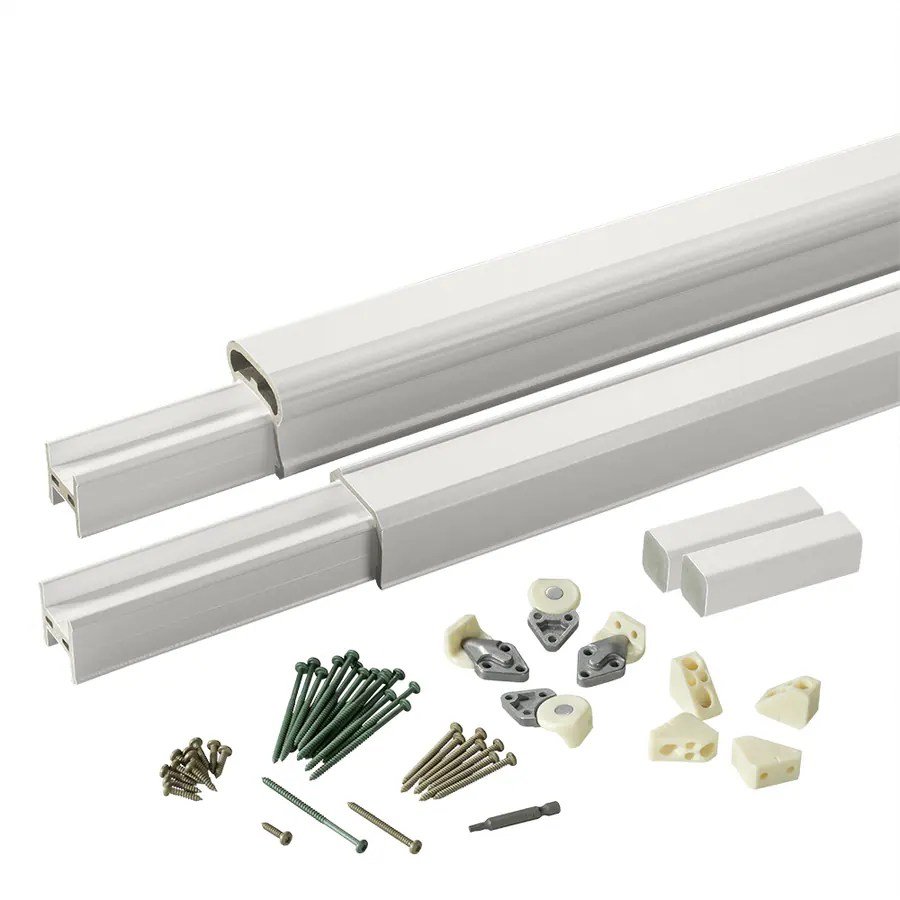 Shop TimberTech Radiancerail White Composite Deck Railing Kit