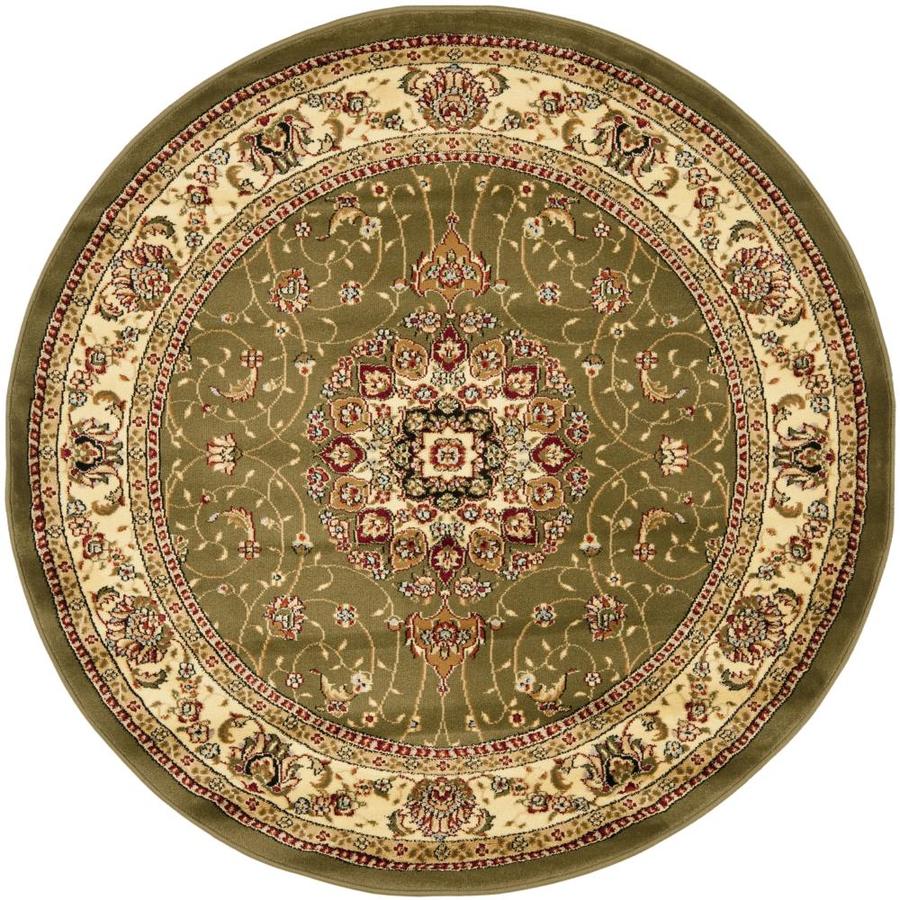 Shop Safavieh Lyndhurst Sage and Ivory Round Indoor ... (900 x 900 Pixel)