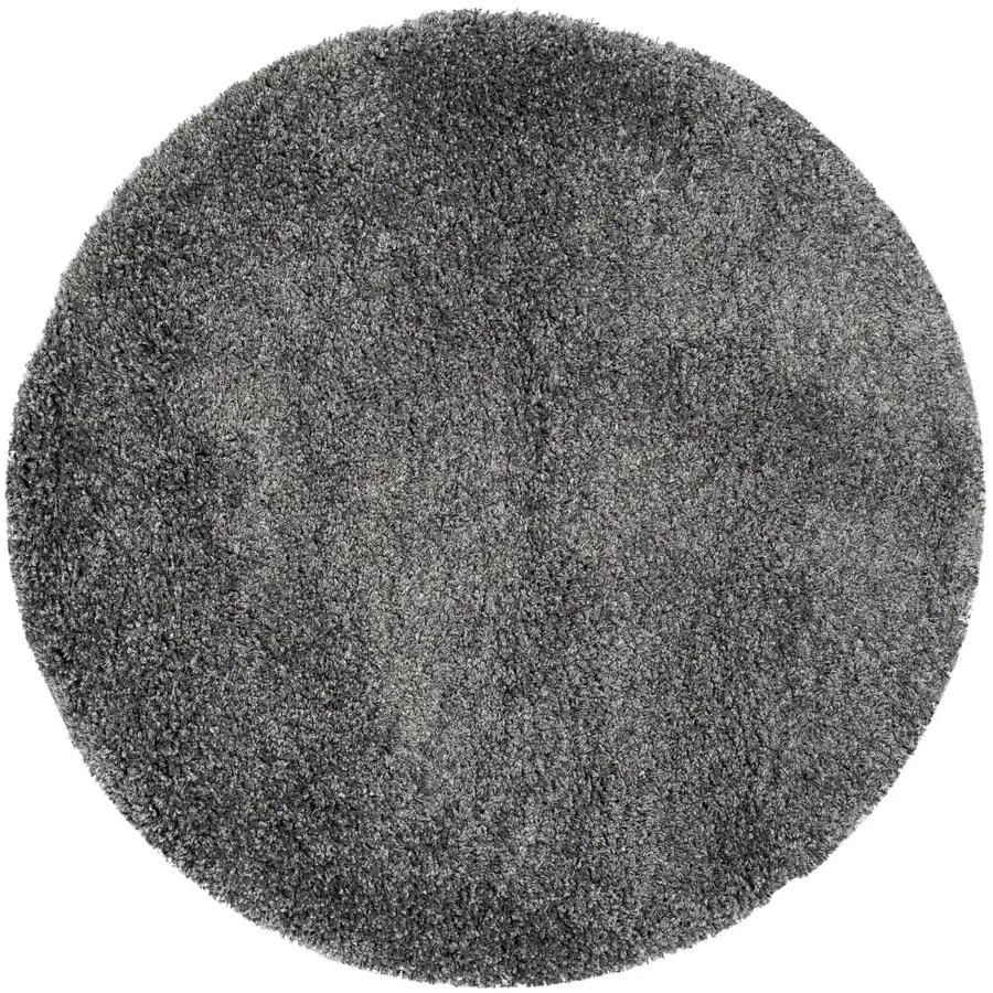 Shop Safavieh California Shag Dark Grey Round Indoor ... (900 x 900 Pixel)