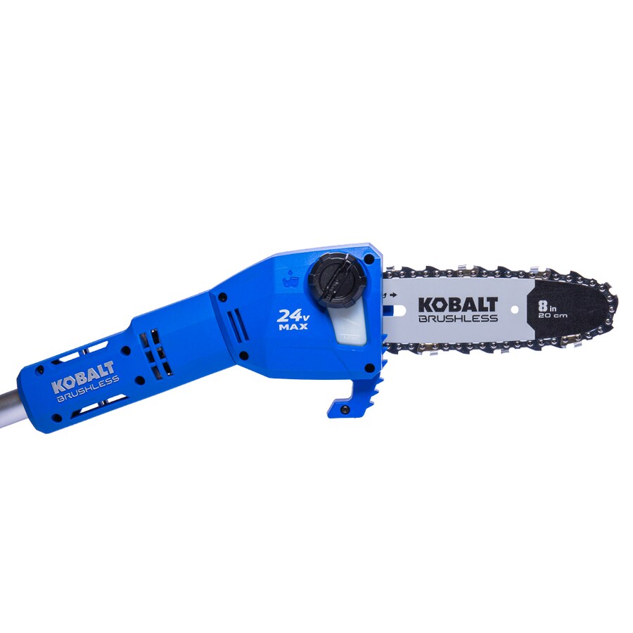 Kobalt 24Volt Lithium Ion 8in Cordless Electric Pole Saw in the