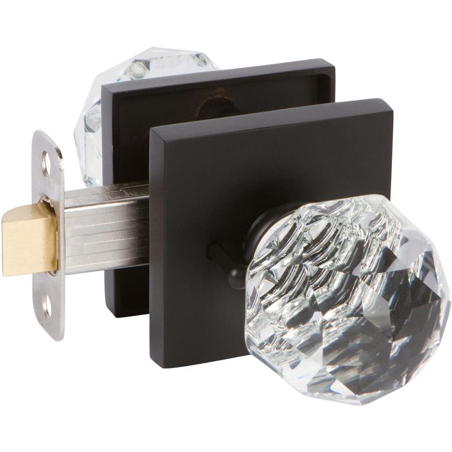 Privacy door knob Crystal Door Knobs at