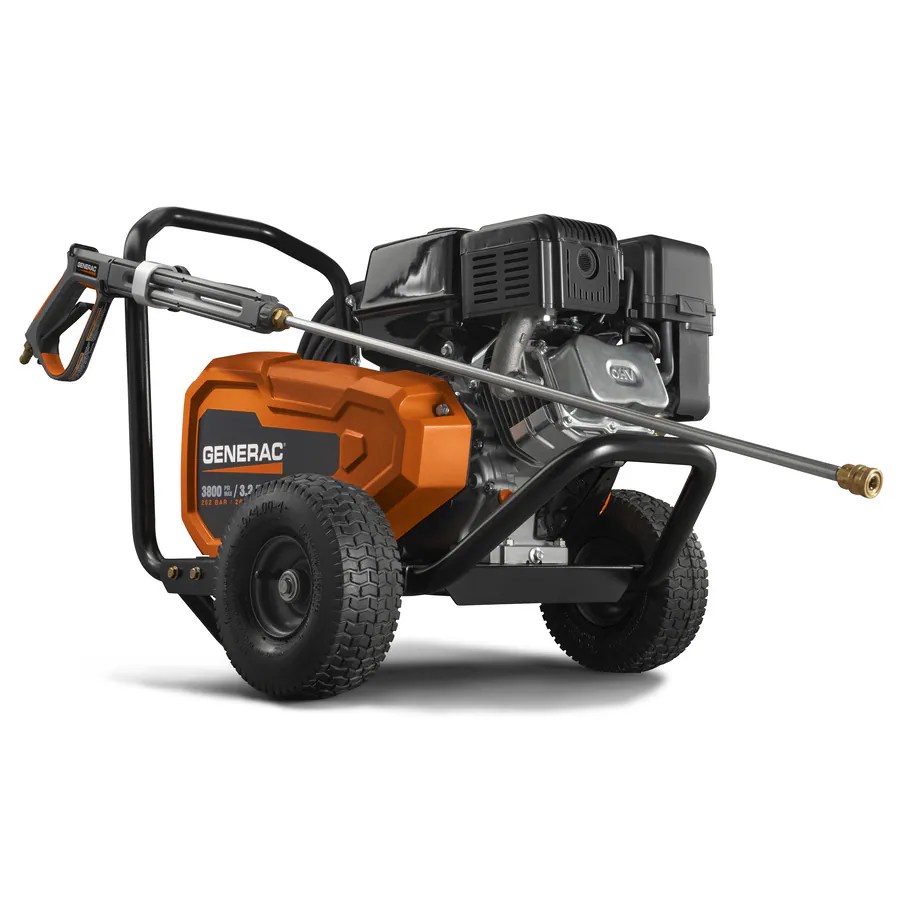 Generac 3800PSI 3.2GPM Cold Water Gas Pressure Washer at
