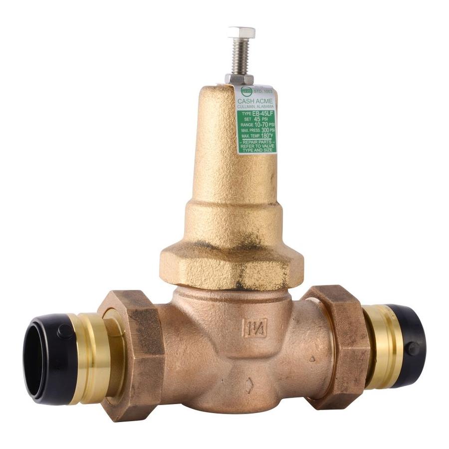 SharkBite EB45 Bronze 11/4in Pushtoconnect Pressure
