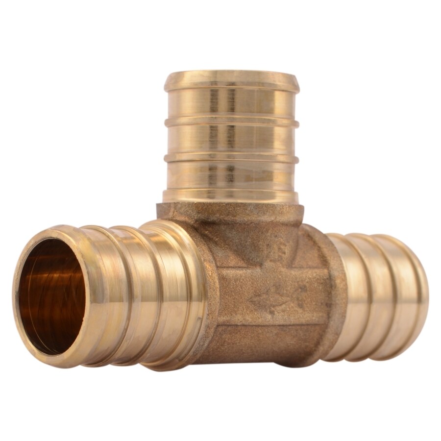SharkBite 3/4in dia Brass PEX Tee Crimp Fitting at