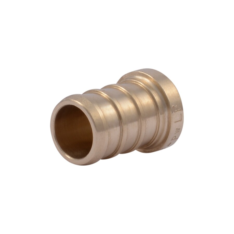 SharkBite 1/2in dia Brass PEX Plug Crimp Fitting at