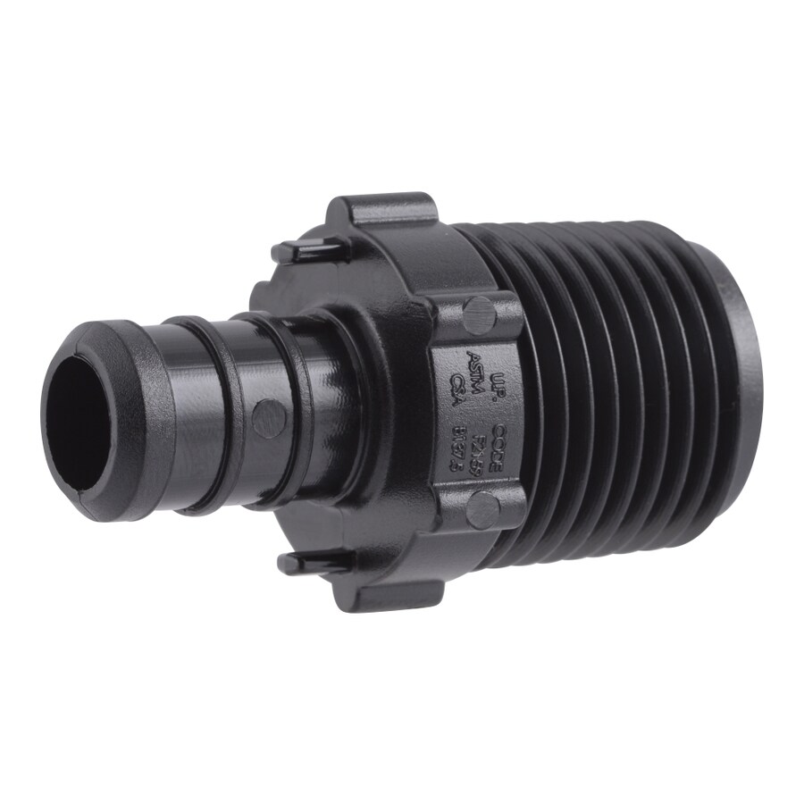 SharkBite 5Pack 1/2in dia Plastic PEX Male Adapter Crimp Fitting at