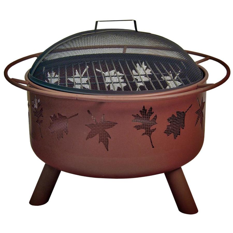 Landmann USA Big Sky 29.5in W Clay Steel WoodBurning Fire Pit