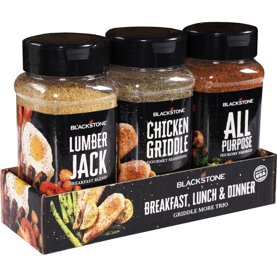 Blackstone Griddle More Trio Breakfast, Lunch, and Dinner in the Dry