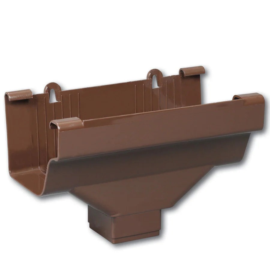Amerimax Traditional 5in x 9in K Style Gutter Drop Outlet at
