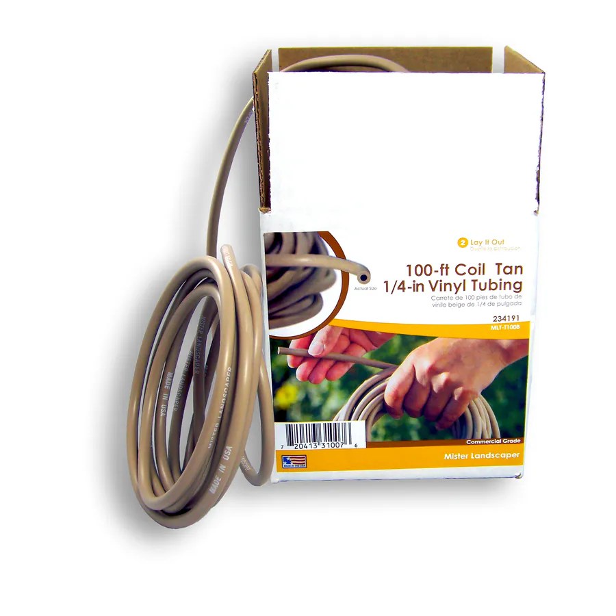 Shop Mister Landscaper 1/4in x 100ft Vinyl Drip Irrigation
