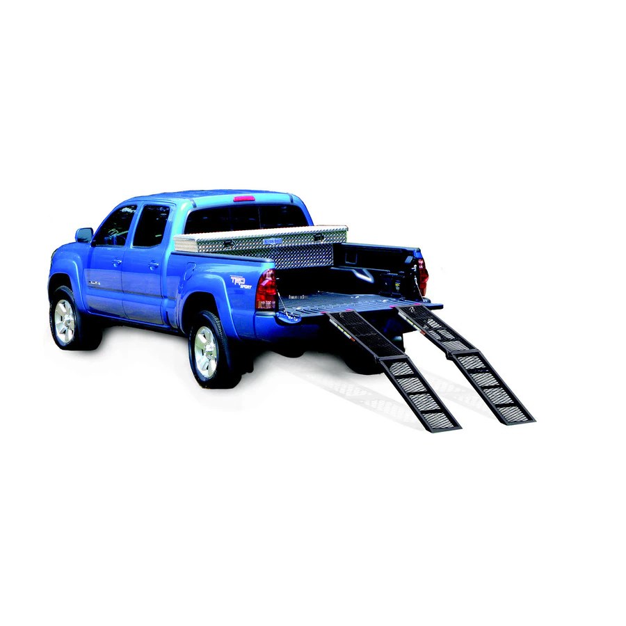 Better Built Steel Black PowderCoated CenterFold Utility Loading Ramp