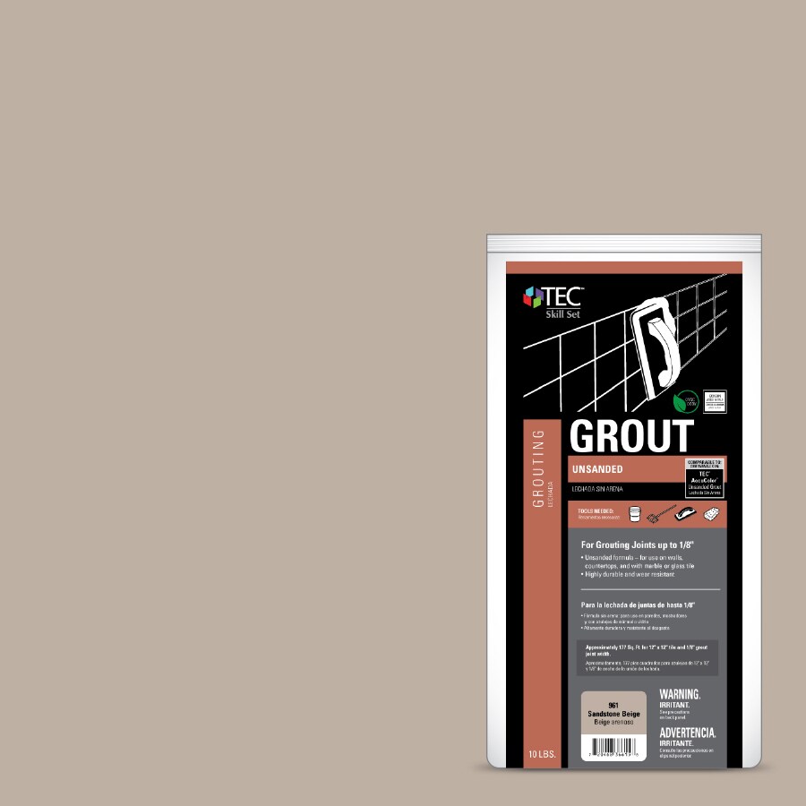 TEC 10lb Sandstone Beige Grout in the Grout department at