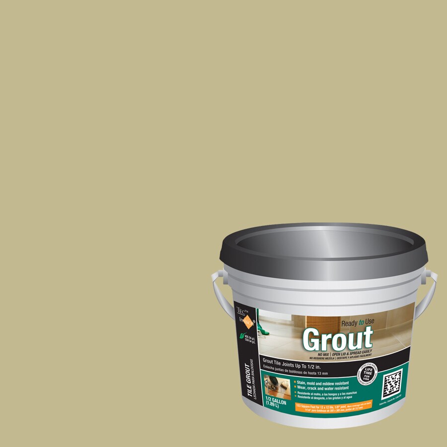 TEC 6.5lb Linen Sanded Premixed Grout in the Grout department at