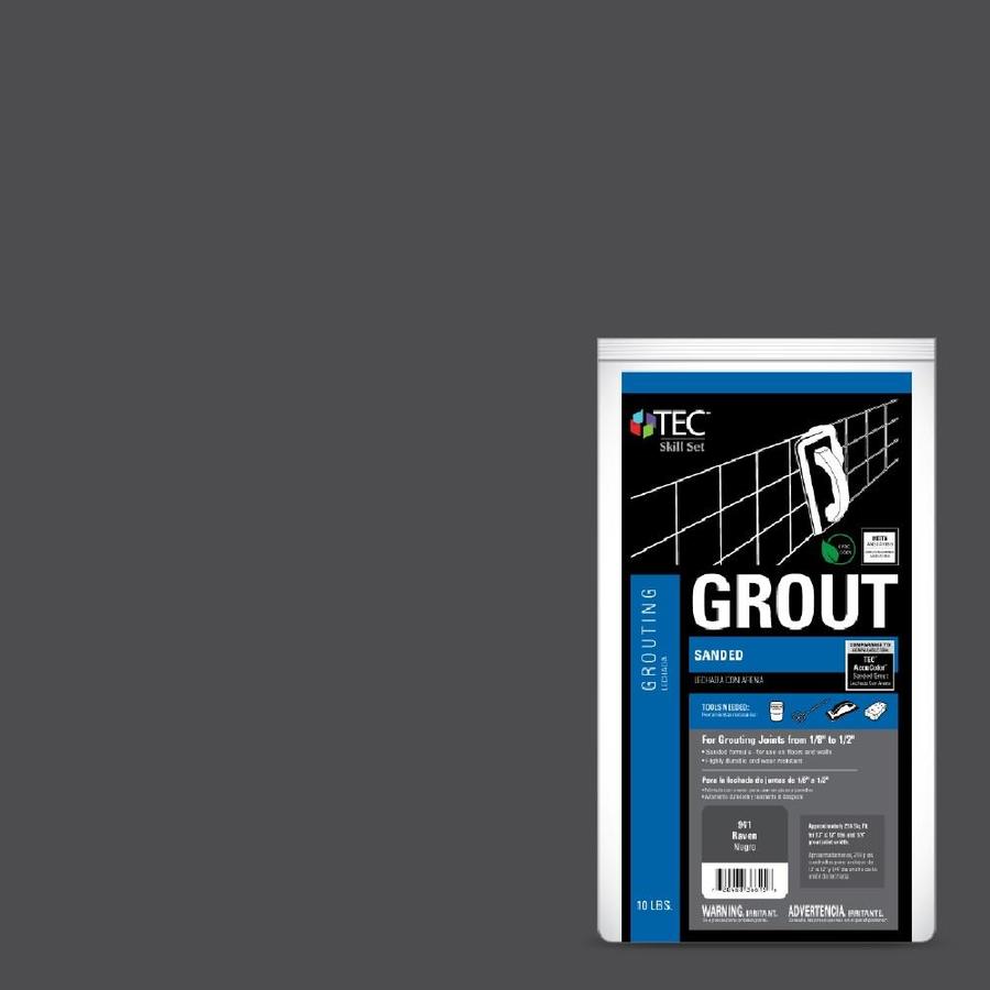 TEC Skill Set 10lb Raven Powder Sanded Grout at