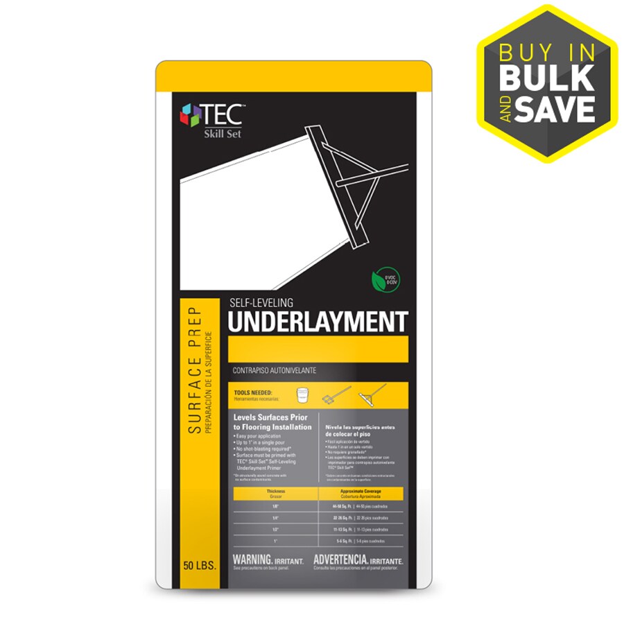 TEC Skill Set 50lb Indoor Selfleveling Underlayment at