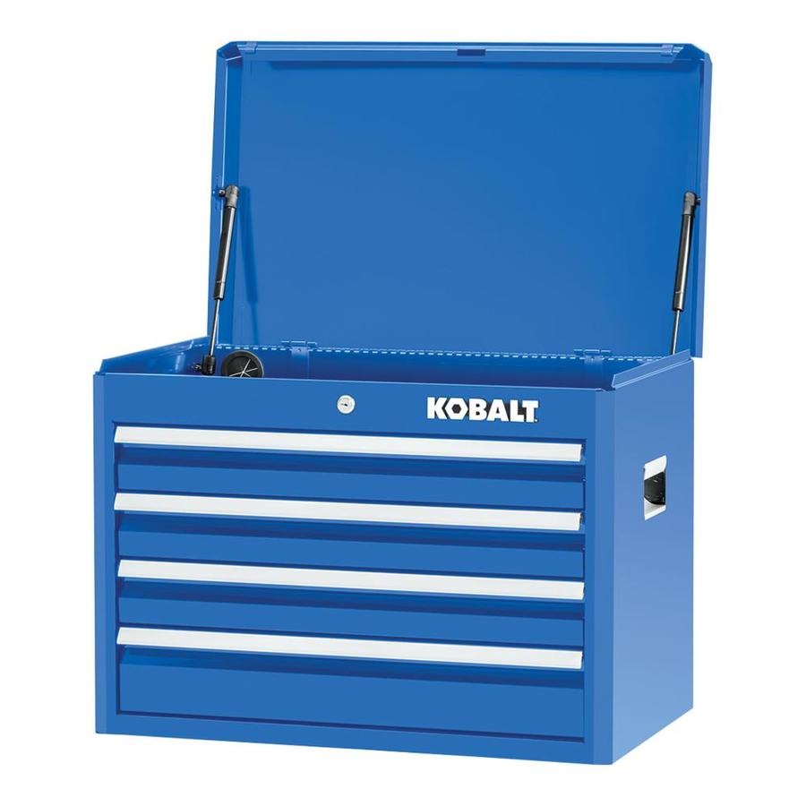 Kobalt 2000 Series 26in W x 19.75in H 4Drawer Steel Tool Chest (Blue