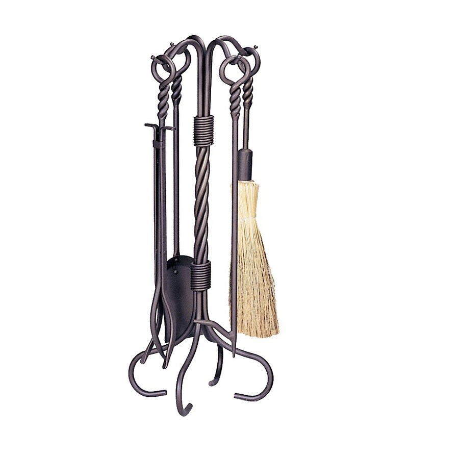 Blue Rhino 5Piece Iron Fireplace Tool Set at