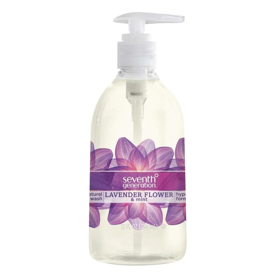 Seventh Generation Lavender and Mint Hand wash Soap 12oz Hand Soap at