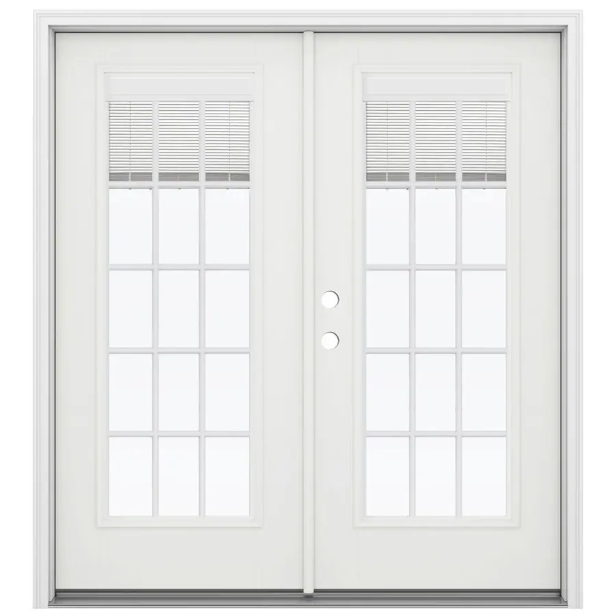 Shop JELDWEN 71.5in x 79.5in Blinds Between the Glass RightHand