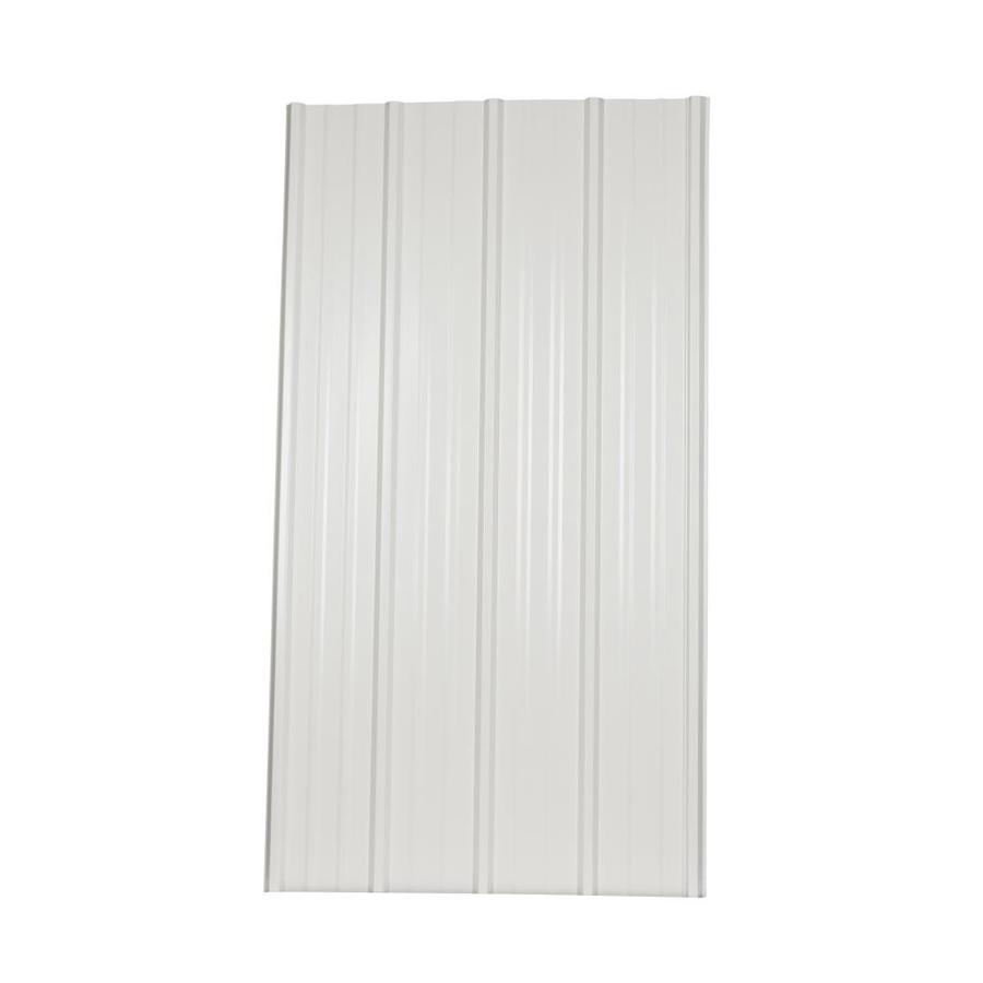 Metal Sales ProPanel II 3ft x 8ft Ribbed Steel Roof Panel at
