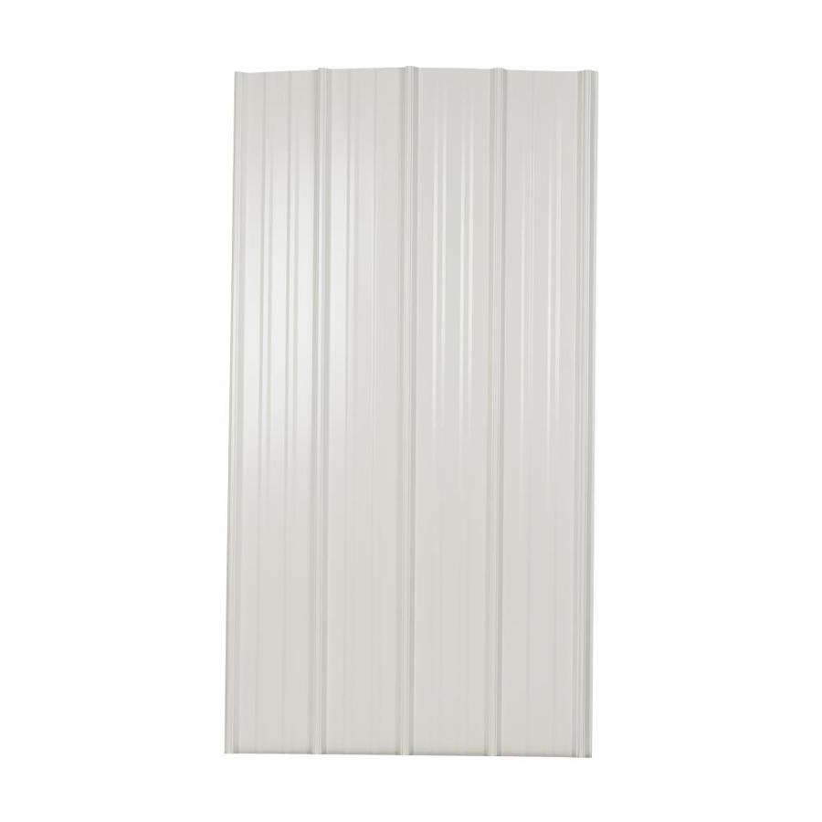 Metal Sales Classic Rib 3ft x 8ft Ribbed Steel Roof Panel at