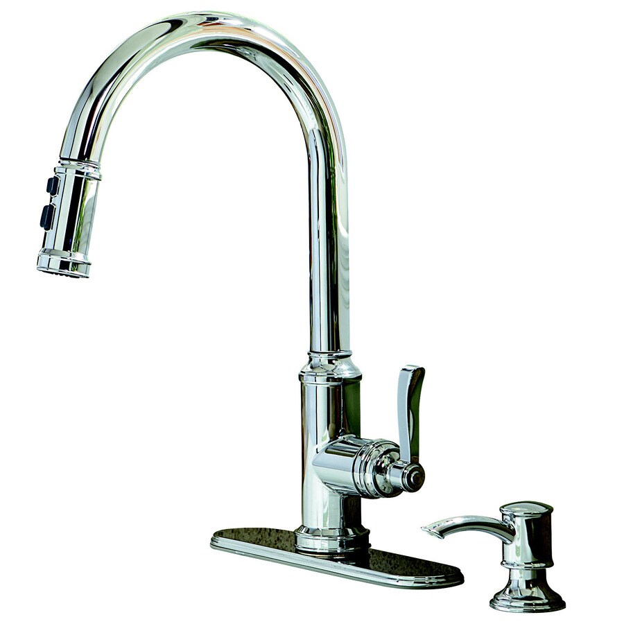 Giagni Coralo Polished Chrome 1Handle PullDown Kitchen