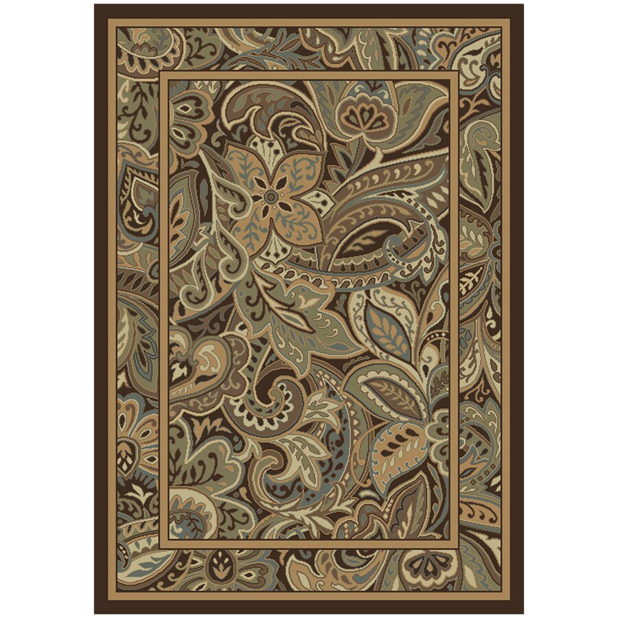 Shop allen + roth Paisley Park Multicolor Rectangular ... (900 x 900 Pixel)