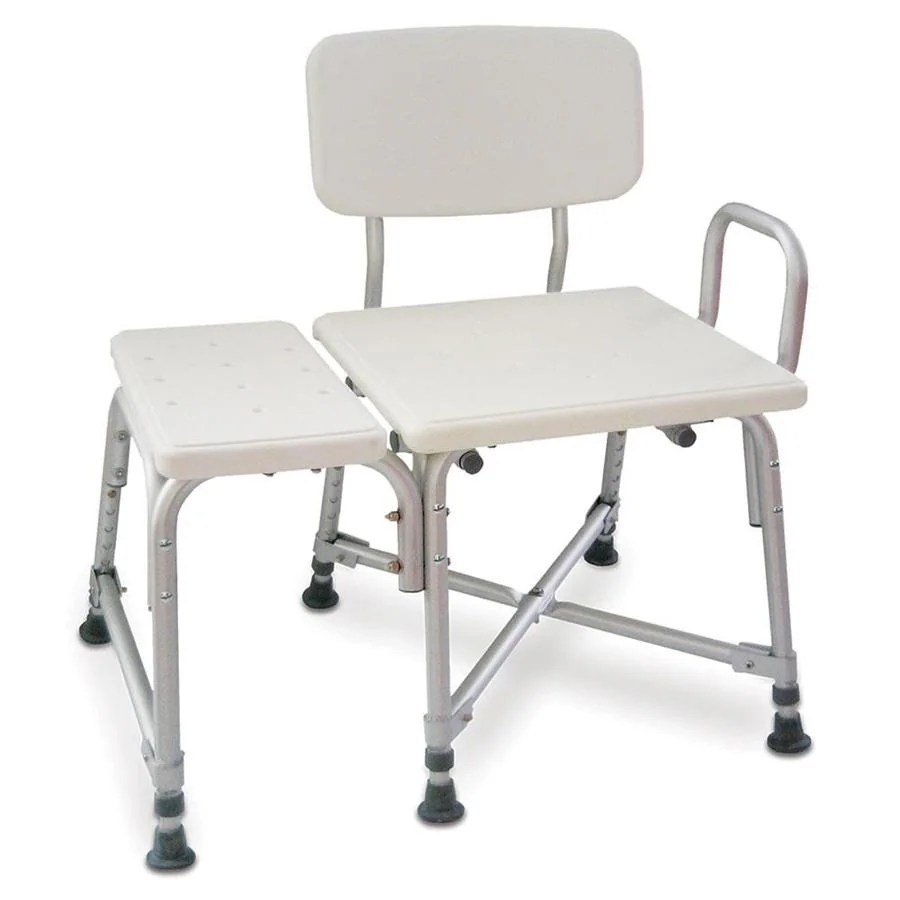 AquaSense Gray Plastic Freestanding Transfer bench at