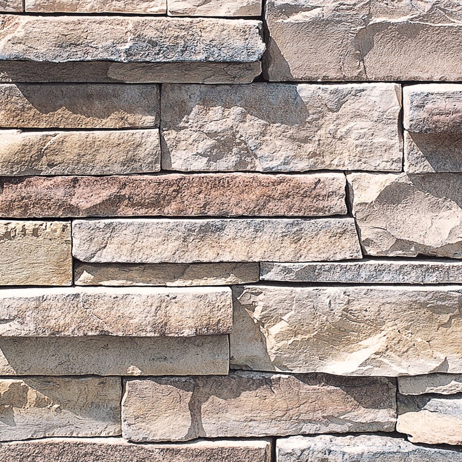Coronado Stone Products Ledgestone 12.5sq ft Antique Buff Faux Stone Veneer at